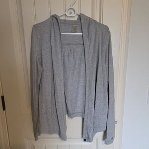 CALIA by Carrie Underwood Light Gray Cardigan